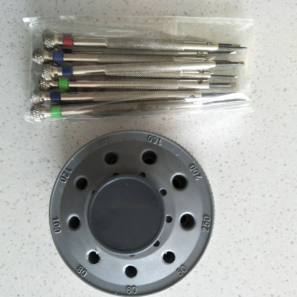 

Professional Watchmakers Watch Screwdriver Set 9Pcs Screwdrivers Repair Tool Kit