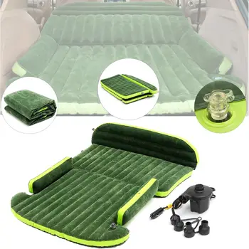 

Folding SUV Inflatable Air mattress with Air Pump Car Seat Sleeping Rest Bed Camping Mat Mattresses 180cm x 128cm