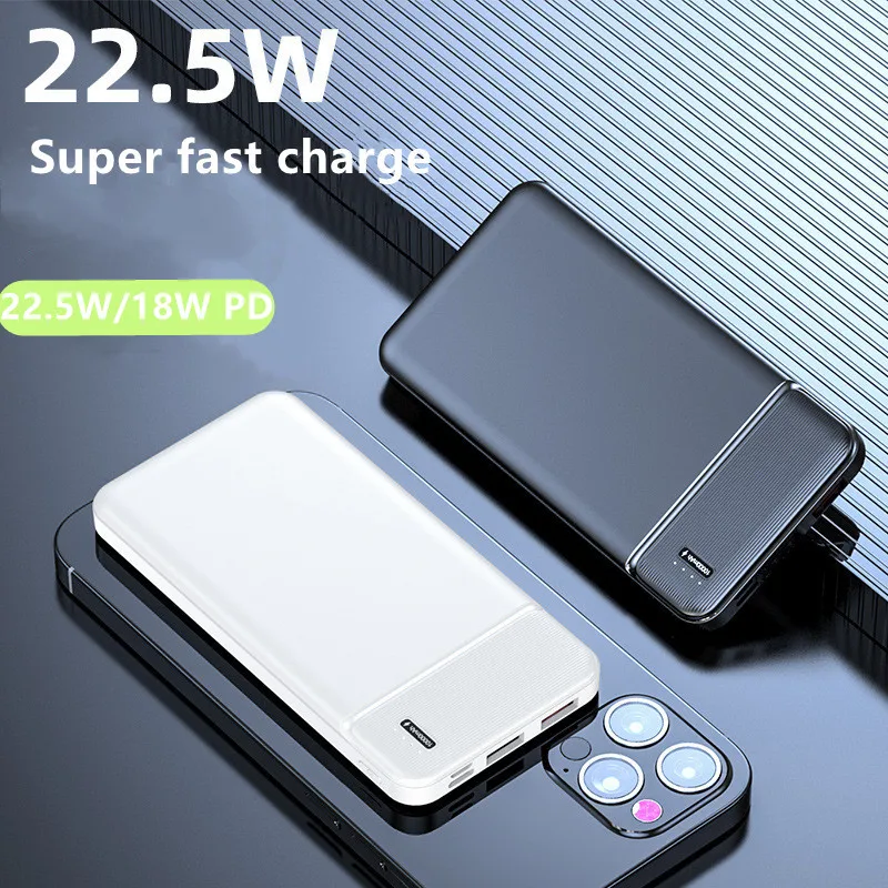 Chuangchengda The New Power Bank Super Fast Charging 20000mAh Two-Way 22.5W 18W Mobile Powerbank For iPhone Xiaomi Mi | Мобильные