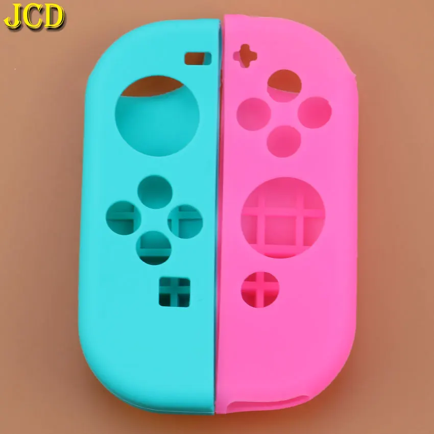 JCD 1 шт. мягкий защитный силиконовый чехол для переключателя NS Joy Con корпус на замену чехол для NS JoyCon контроллер чехол - Цвет: DM