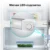 Холодильник Hisense rt267d4aw1 свежесть и энергоэффективность 2 в 1, 205 Л (холодильная камера 164 Л + морозильная камера 41 л)