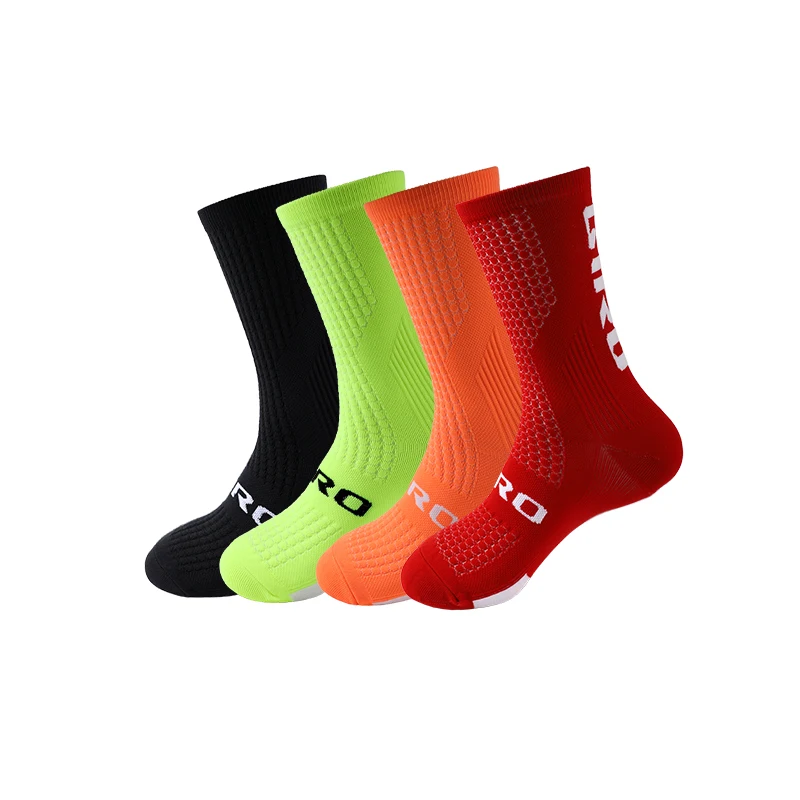 Cycling Socks Men 4 Pairs/set Biking Socks Women Sport Sweat Absorbing Breathable Football Soccer Compression Socks Wholesale 8 H89ba150f491f4b9082e9ae1e74870811U