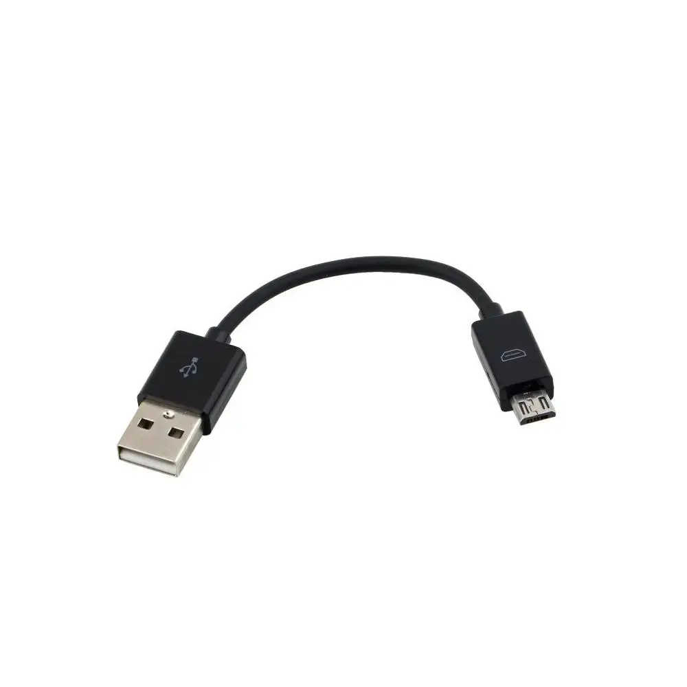 Универсальный 10 см USB 2 0 A к Micro B Синхронизация данных зарядный кабель для сотовый