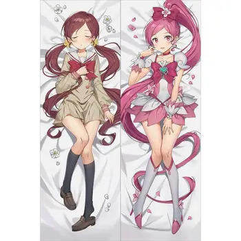 

2Way Anime Dakimakura PreCure Pretty Cure 160x50cm Japanese Manga Girl Body Hugging Pillow Case Cover Waifu Gift for OTAKU