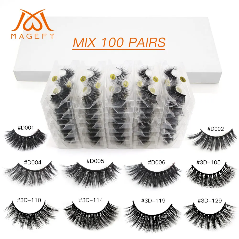 False Eyelashes Wholesale 20/30/40/50/100 Pairs Dramatic & Natural Full Strip 3D Mink Lashes Makeup Long Mink Eyelashes In Bulk False Eyelashes Wholesale 20/30/40/50/100 Pairs Dramatic & Natural Full Strip 3D Mink Lashes Makeup Long Mink Eyelashes In Bulk