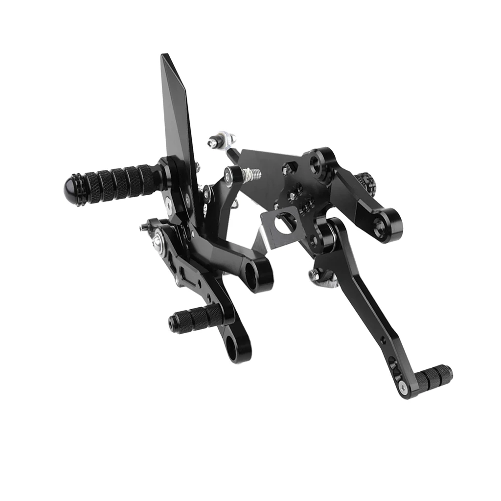 1 пара CNC алюминиевая подставка для ног мотоцикла peg педаль Rearset задний Набор Kawasaki