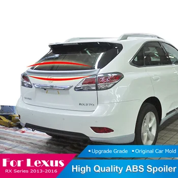 

Fit For Lexus RX Series RX200 RX270 RX350 Spoiler 2013 to 2016 Tail Spoiler ABS Plastic Rear Trunk Wing Boot Cover Spoiler