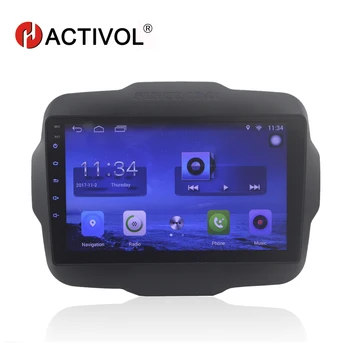 

HACTIVOL 9" Quad core car radio gps navigation for Jeep Renegade android 7.0 car DVD video player with 1G RAM 16G ROM