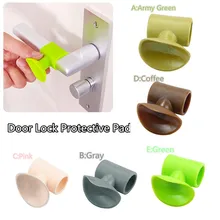 1 шт. силиконовая противоскользящая присоска для домашней двери, Защитная Прокладка, бесшумный глушитель, присоска для двери, коврики