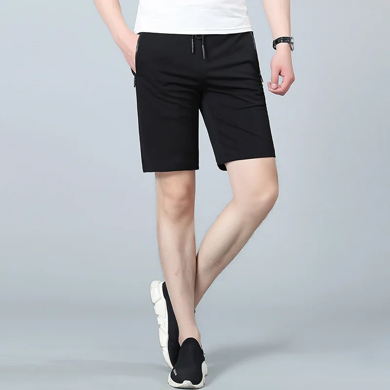 

Thin Sports Shorts Men Quick-Dry Shorts Plus-sized Breathable Quick-Dry Fat Lard-bucket Beach Shorts Summer