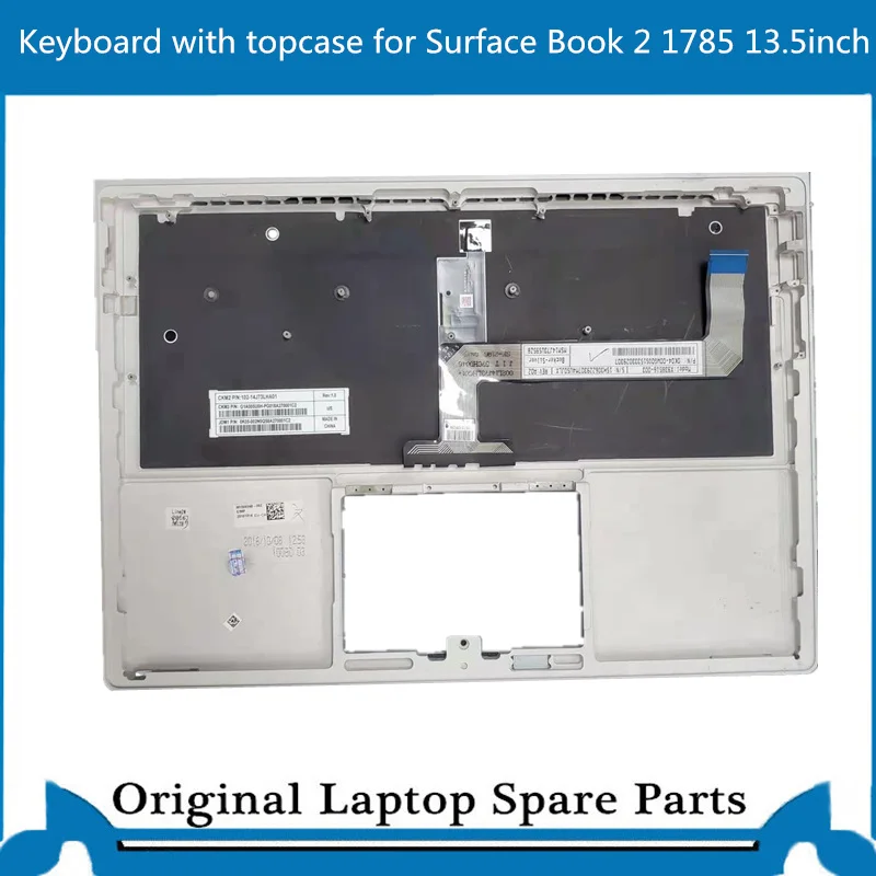 

Оригинальный чехол Topcase с клавиатурой для Surface Book 1 1785 13,5 дюйма, расположение US