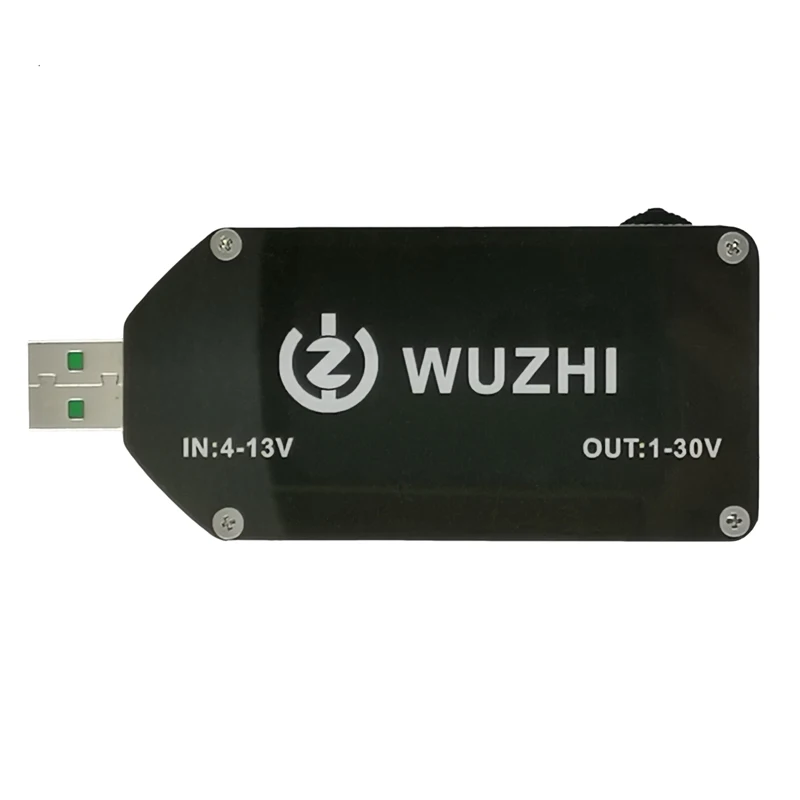 ZK-DP3D с ЧПУ USB TYEPE-C DC преобразователь CC CV 1-30V 2A 5V 6V 12V 24V 15W модуль питания регулируемый Регулируемый источник питания