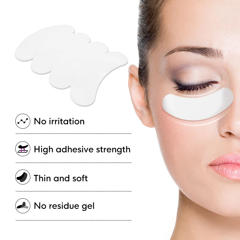 3D Super Thin and Soft  Lint-Free Surface Hydrogel EyePatch Eye Pads Patches for Lash Extensions 1