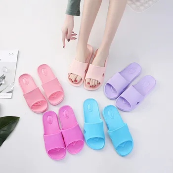 

Indoor Women's Home Hotel Soft Bottom Slipper Summer No-Skid Floor Slippers