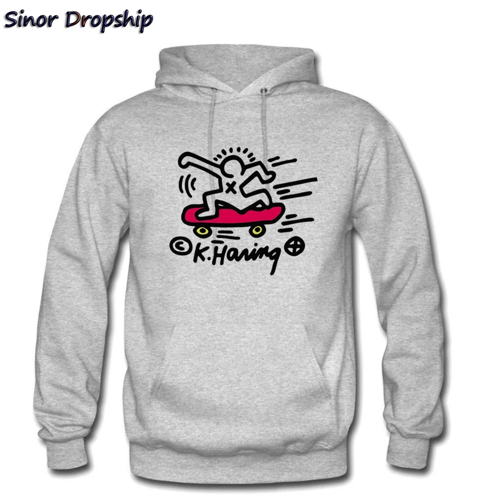 Keith Haring Skate Pop Art Fashion Sweatshirt Men Novelty Hip Hop Luxury Harajuku Outwear Anime Sportwear Mens Hoodies Hoody Hoodies Sweatshirts Aliexpress