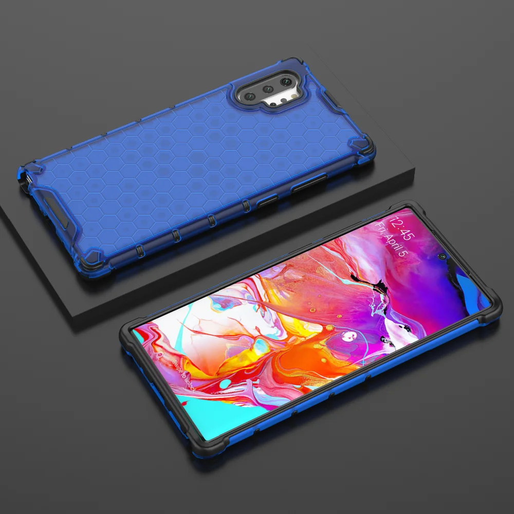 Для samsung Galaxy S10 S10 плюс Note10 10 плюс A70 A50 50S A40 A30 20S A10S M20 M30S Чехол подушки безопасности противоударный Вафельная Ткань прозрачный чехол