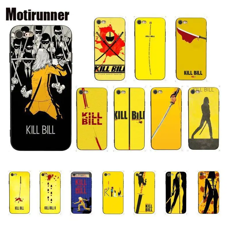 Чехол Motirunner Kill Bill для IPhone 8 7 6 6S 6Plus 5 5S SE XR X XS MAX Shell 11 Pro Max | Мобильные телефоны и