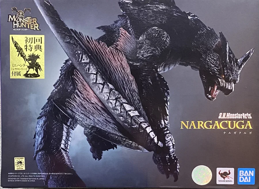 モンスターアーツ ナルガクルガ バンダイ、モンハン「S.H.MonsterArts