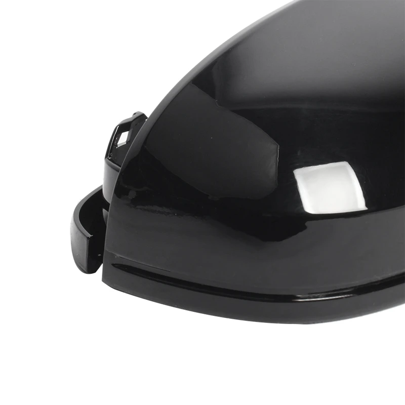 Левая Правая блестящая яркая черная крышка для зеркала заднего вида для Audi A4 B8.5 S4 2010- A3 S3 2011-2013 A5 S5 2010- 8T085
