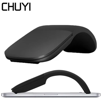 

Silent Wireless Mouse Arc Touch Roller USB Protable Mause Ultra-Thin Ergonomic Laser Gaming Folding Mice For Microsoft PC Laptop