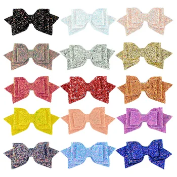 

Shining Sequins Children Bow Diy Jewelry Making Handmake DIY Wedding Party Decor Gift Packing Shoe Cap Clothing Hair Accessories