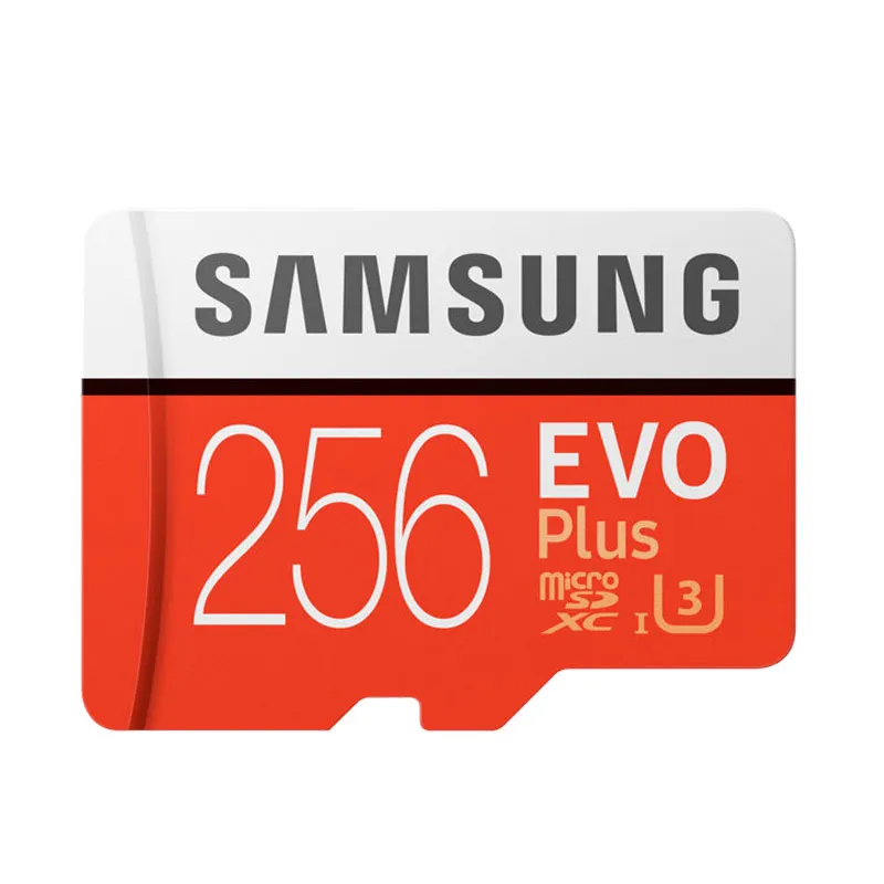 Карта памяти SAMSUNG Micro SD 32G 64G 128G 256G 512GB SDHC SDXC класс EVO+ класс 10 C10 UHS TF карты Транс микро до 95 МБ/с./с Новинка - Емкость: 256GB