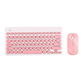

2.4G Wireless Mouse + Keyboard,Wireless Keyboard Mouse Set for Laptop / Desktop PC Windows Os