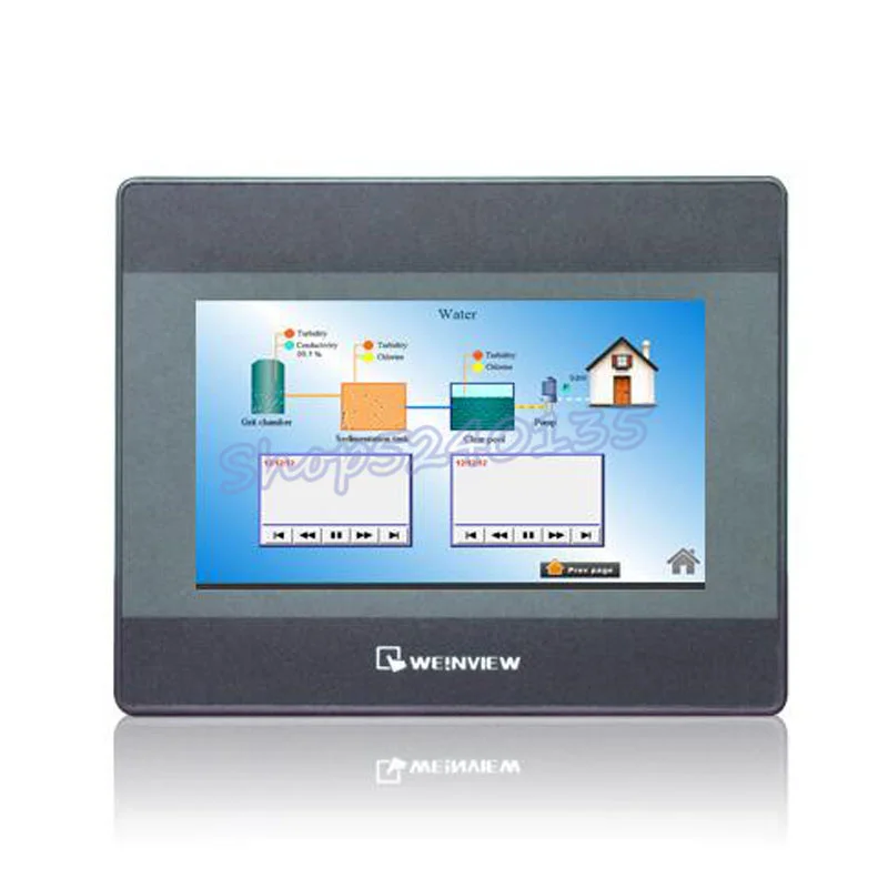 Новый оригинальный 7-дюймовый сенсорный экран MT6071iP TFT LCD 800*480 HMI 2 порта USB для