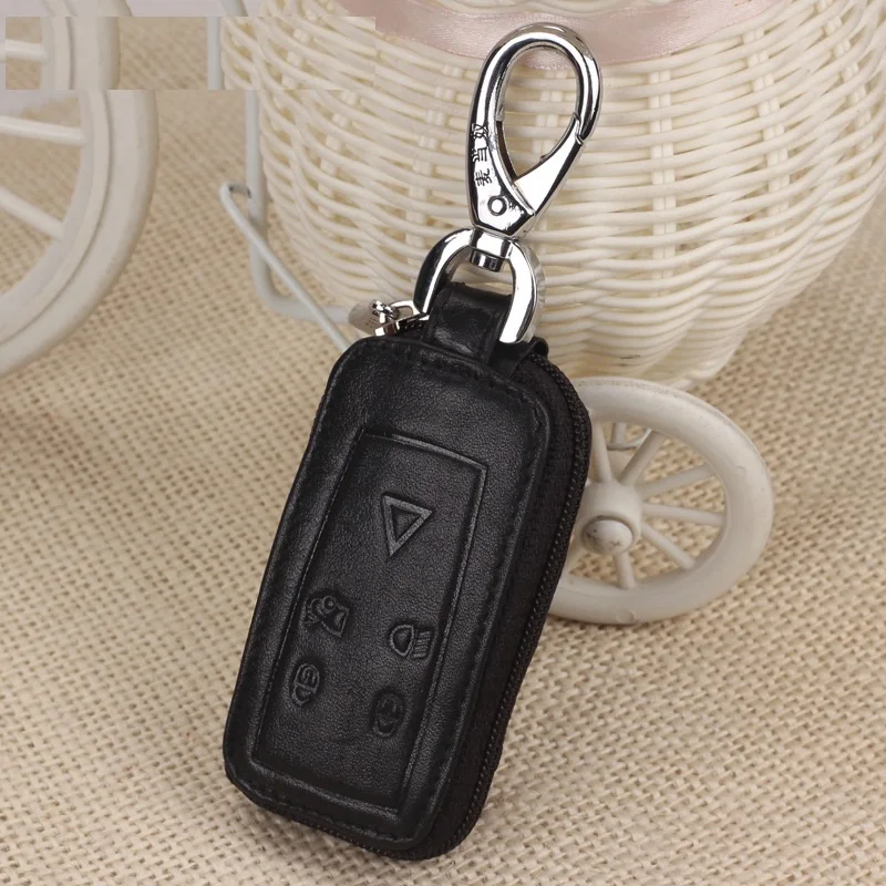 Автомобильный Брелок дистанционного управления с ключом из натуральной кожи