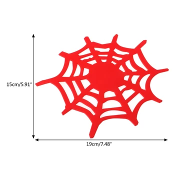 

Anti-slip Car Dashboard Spider Web Mat Silicone Grip Mobile Phone Holder Sticky E7CA