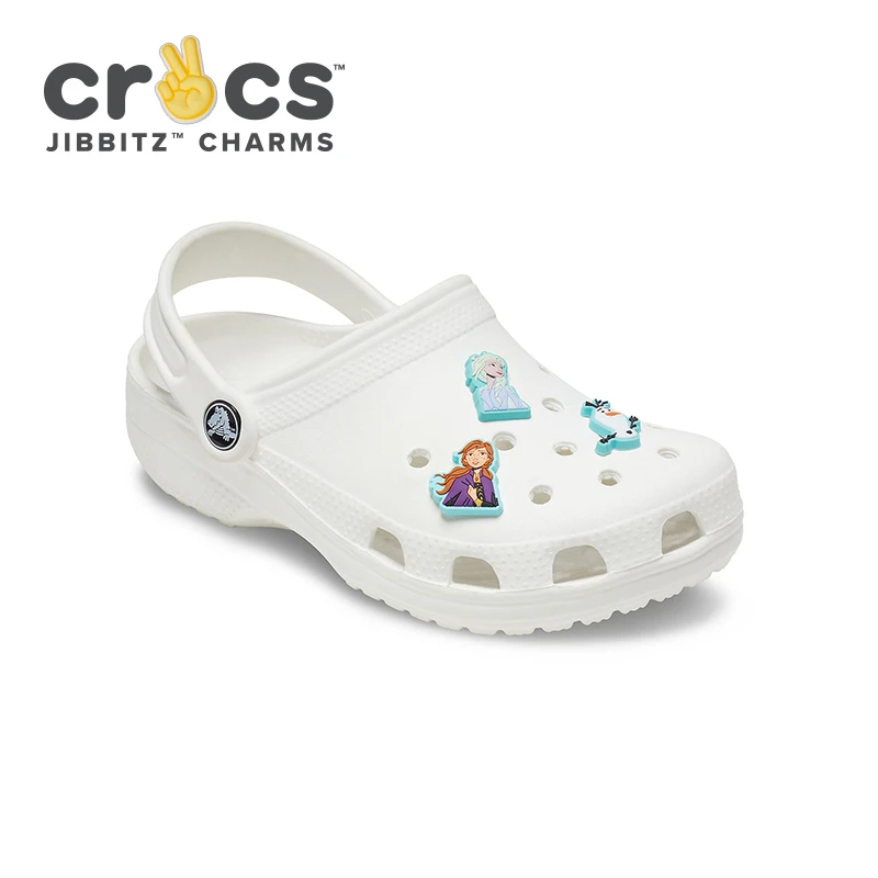 aguja hélice Infantil Crocs Jibbitz de Disney Frozen, paquete de 2 y 3 jibts para zuecos Jibbitz,  decoración de