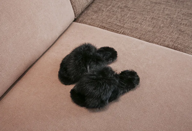 New Autumn Winter Children Slippers With Fur Cross Children's Home Slippers For Girls Boys Thermal Cotton Slippers For Kids