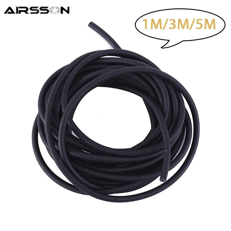 

1m 3m 5m Natural Slingshot Elastic Latex Tube Black Catapult Sling Ruber Replacement Band 3060 2050 Shooting Hunting Accessories