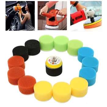 

16Pcs/Set Polishing Pad For Car Polisher 2 Inch 50mm Polishing Circle Car Polishing Pad Tool Kit Wax Automatic Polisher Car Wash