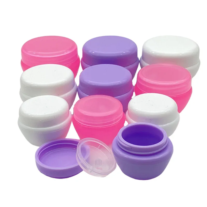 30pcs 5/10/20/30g Mini Empty Jar Pots Cosmetic Makeup Inner Lid Face Cream Lip Balm Container My Refillable Bottles | Красота и