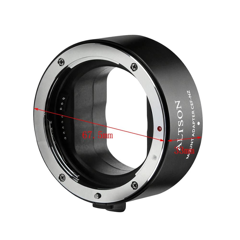 ALTSON CEF-NZ крепление для объектива переходное кольцо для объектива Canon EF/EF-S для Nikon Z6/Z7 z-крепление для объектива камеры аксессуары для камеры