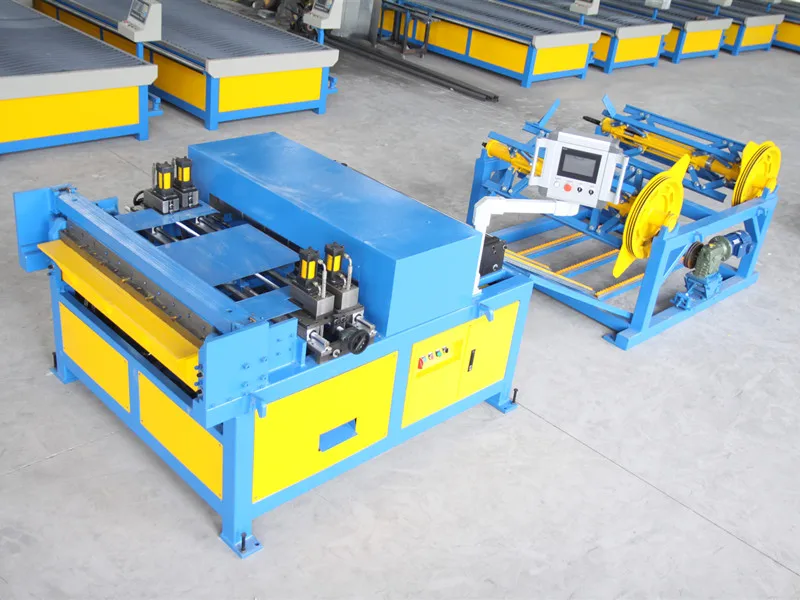 Auto Duct line 3 with TDF and flange machine