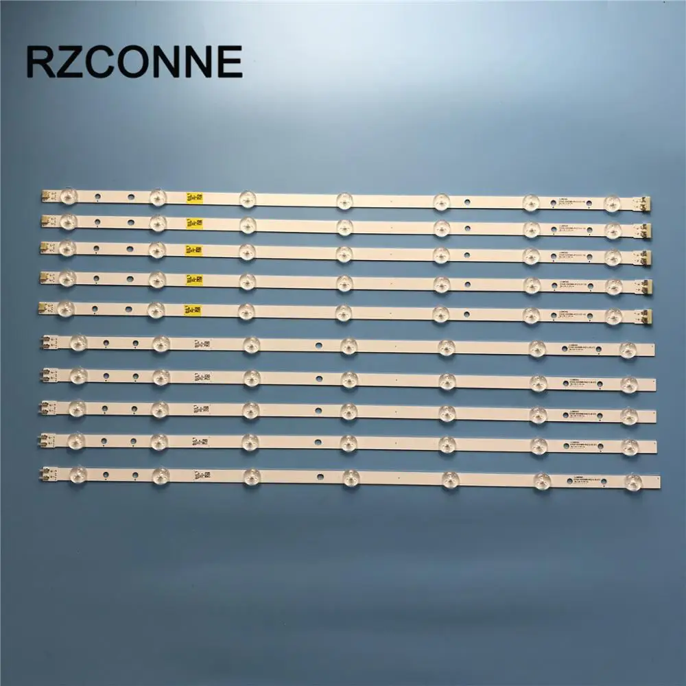 10 шт. светодиодные полосы 7 + 7led LM41 00001P BN96 39055A/BN96 30056A для Samsung 55 ''UN55J6200 LH55EDDPLGC UN55J6201