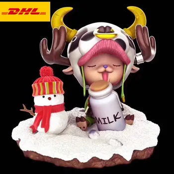 

8" One Piece Statue The Straw Hat Pirates Bust Chopper Full-Length Portrait Feeding Bottle GK Action Figure Toy BOX 20CM V458