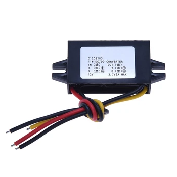 

Waterproof 12V to 3.7V 3A 11W Car Power DC Buck Converter step down for RV DCCON-C3.7
