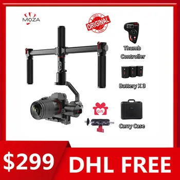 

Gudsen MOZA AirCross 1.8KG 3 Axis camera Stabilizer Gimbal with controller option for Panasonic GH5 Mirrorless PK Zhiyun Ronin S