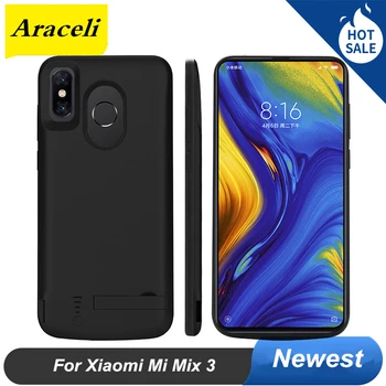 

5000 mah For Xiaomi Mi MIX 3 Battery Case Smart Phone Stand Battery Cover Smart Power Bank For Xiaomi mi MIX 3 Charger Case
