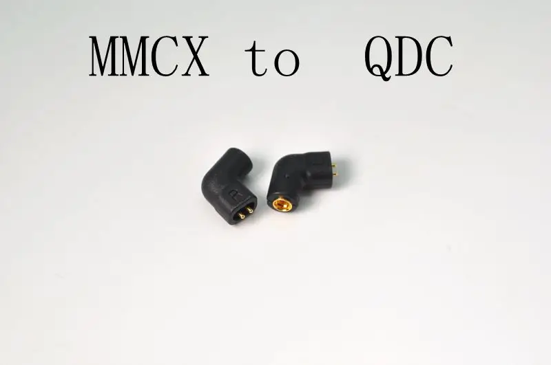 MMCX конвертер 0,78 мм гарнитура конвертер штекер 0,78 мм к mmcx к qdc - Цвет: mmcx  to  qdc