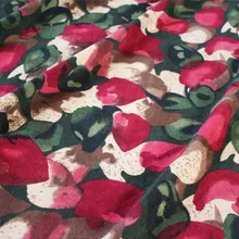 Половина метра осень зима КОНТРАСТ абстрактный Репка печати Вельветовая ткань для пальто платье брюки одежда материал T950