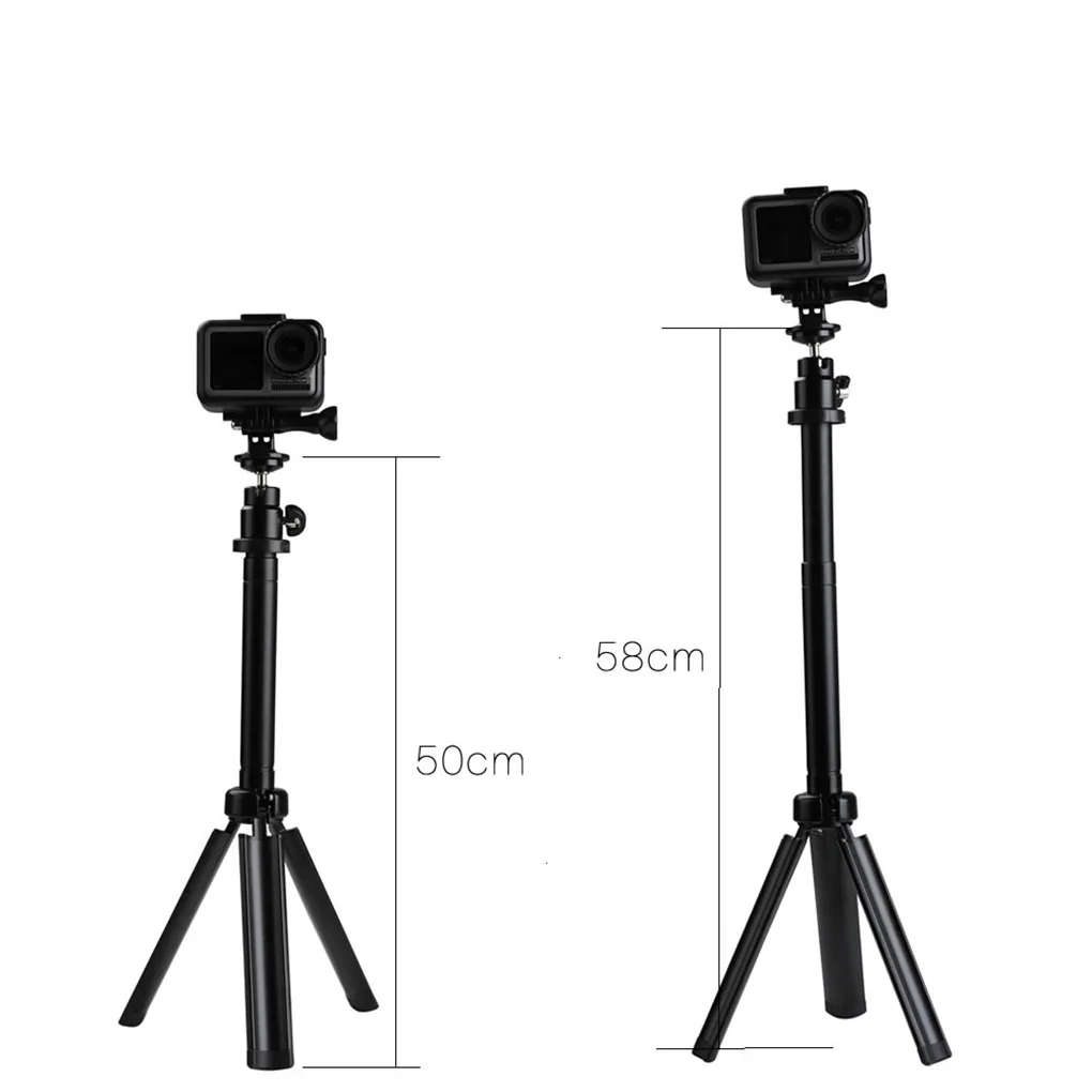 Замена для DJI Osmo экшн-камеры складной переносной штатив из алюминиевого сплава подставка для вина телескопический кронштейн