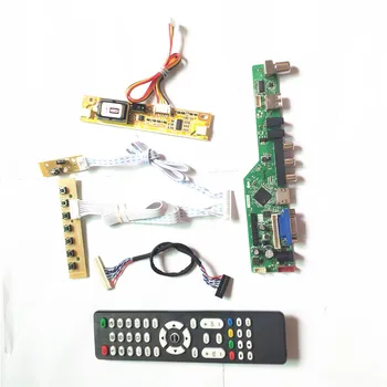 

For LM200WD1-TLC1/TLD2 LCD display panel T.V53 controller board Remote+Inverter+keyboard 2CCFL 30Pin LVDS VGA HDMI AV USB RF Kit