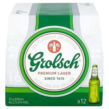 

Grolsch Lager premium 12 x 330ml