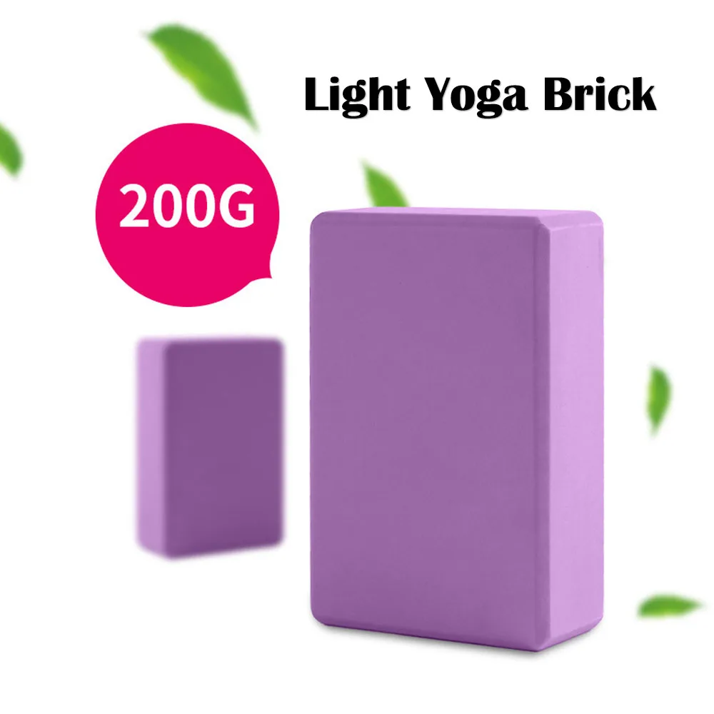 Moonglade Yoga Block Eva Gym Blocks Foam Brick Training Exercise Fitness Set Tool Bolster Pillow Cushion Body Shaping | Спорт и