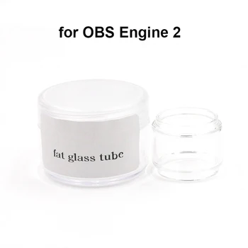 

2PCS Replacement Pyrex Glass Tube Extend Capacity Fit for OBS Engine 2 RTA