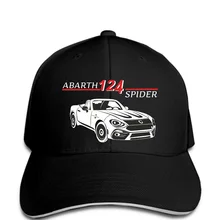 Бейсбольная кепка Auto Abarth 124 Spider Maglietta, мужская повседневная Кепка